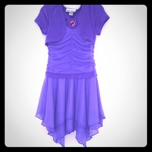 Girl’s Purple Dress